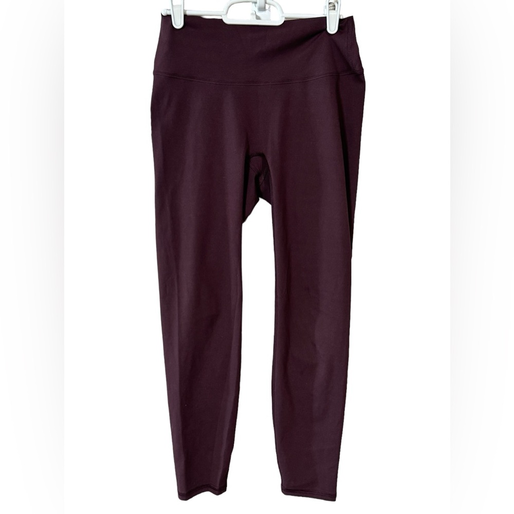 Savvi Leggings, Medium, Dark Wine Color, Soft & Buttery Smooth